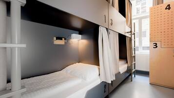 Soundproofing, free WiFi, bed sheets