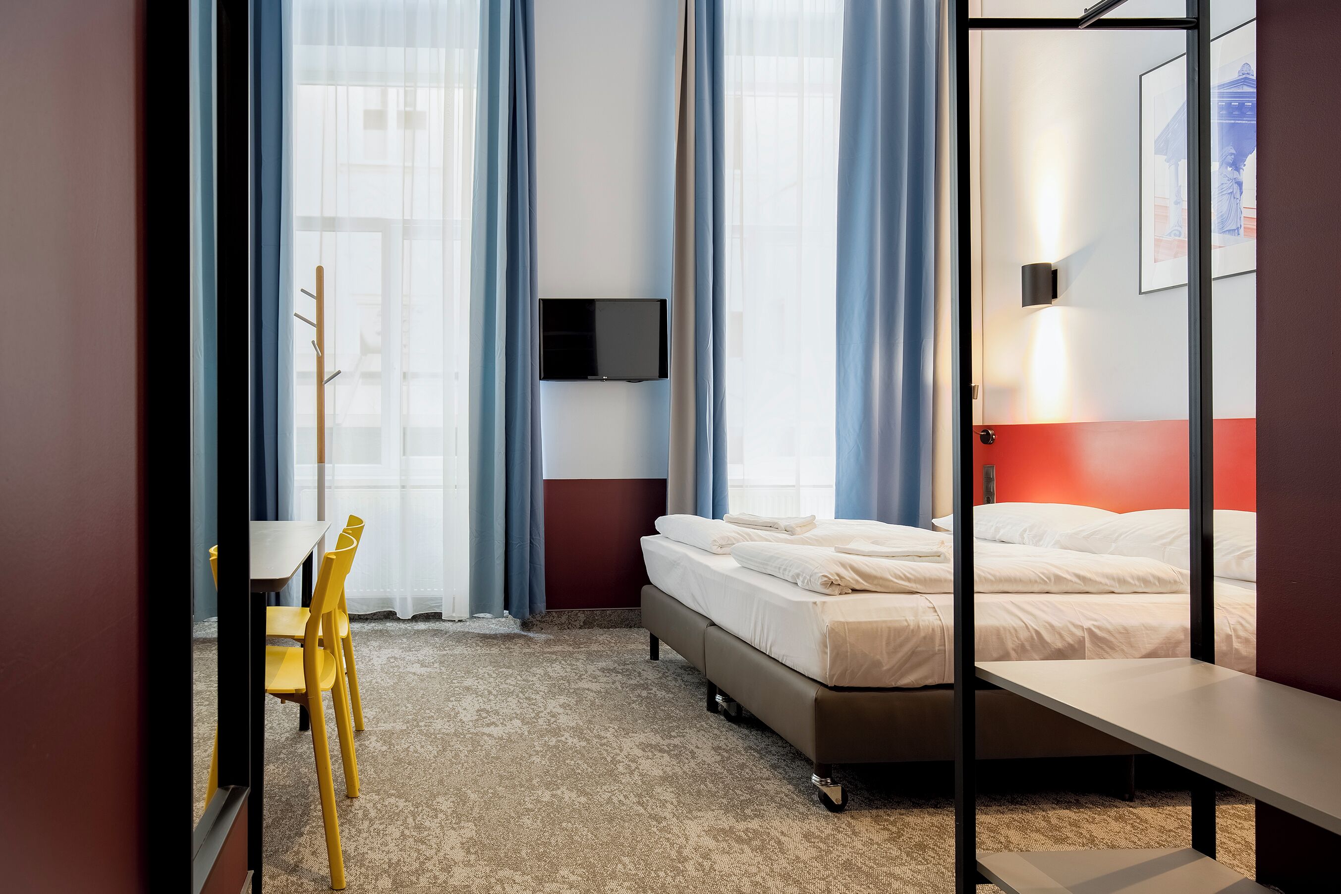 Habitacions insonoritzades, wifi gratuïta i roba de llit 