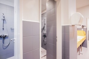 Hair dryer, towels