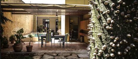 Udendørs spisemuligheder