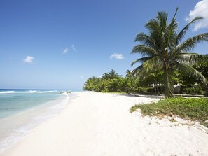 On the beach