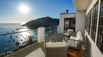 Penthouse, 3 Schlafzimmer, Küche, Meerblick | Terrasse/Patio