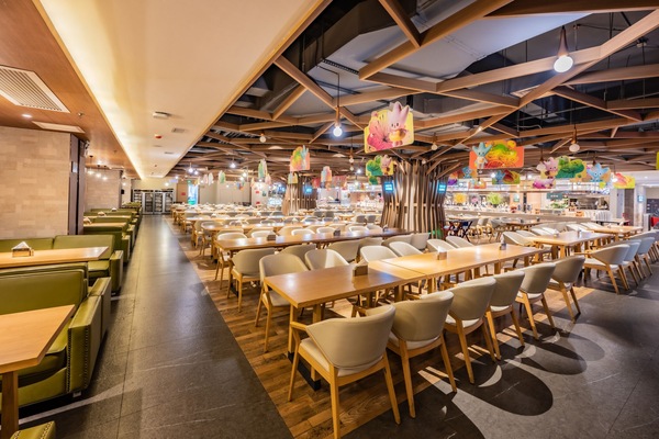 Daily buffet breakfast for a fee