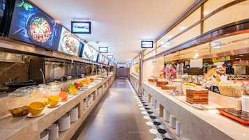 朝食 (ビュッフェ)、毎日提供 (1 名様 79 CNY)