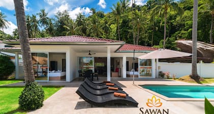 Lamai 2 bedroom pool villa 5 minutes from the beach