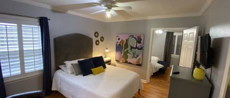 4 soveværelser, strygejern/strygebræt, weekendseng, gratis Wi-Fi