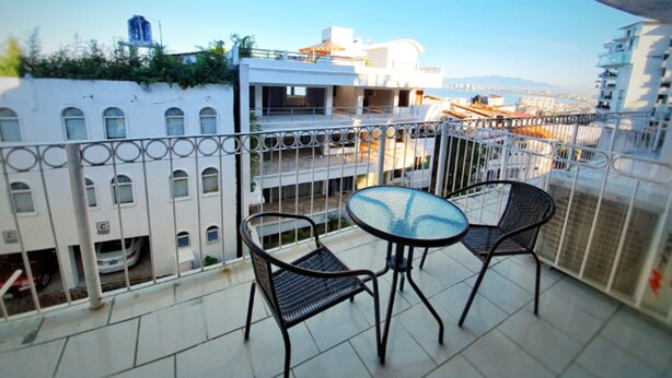 Apartemen Klasik | Teras/patio