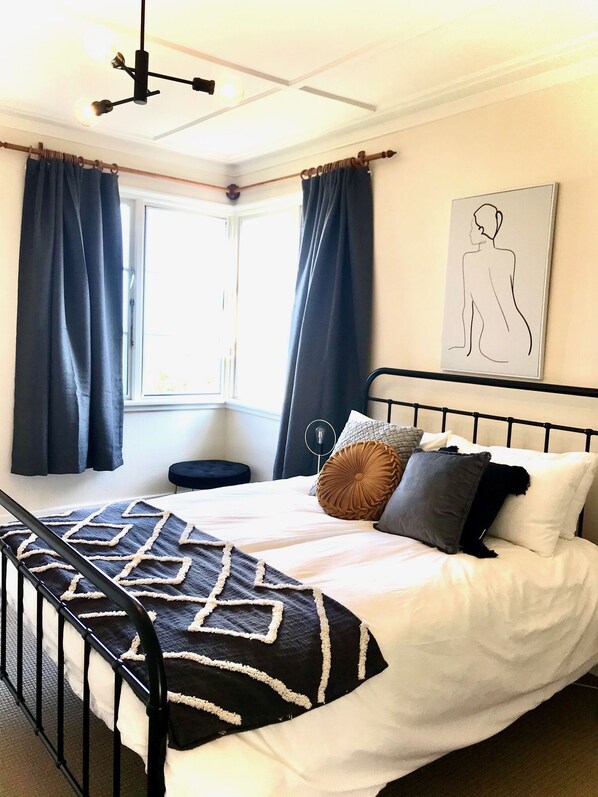 3 makuuhuonetta, silitysrauta/-lauta, vauvan matkasänky, ilmainen Wi-Fi