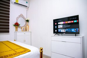 1 Schlafzimmer, Bügeleisen/Bügelbrett, WLAN