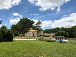 Exterior - All ensuite property, secluded area with private heated pool up to 15 guests (Fonroque)