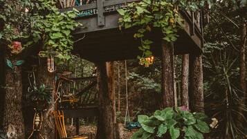 Overnattingsstedets uteområder