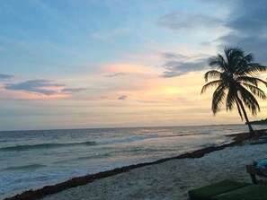 On the beach, beach towels - TulumCasita...Perfect Beach Road Location (Tulum)