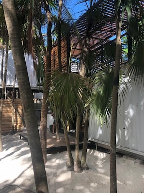 Enceinte de lâhĂ©bergement