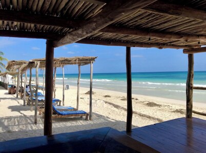 TulumCasita...Perfect Beach Road Location