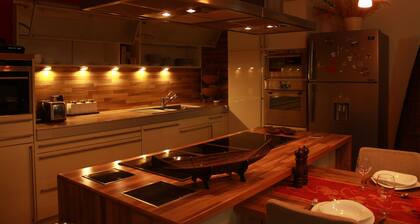 Sea view villa with pool