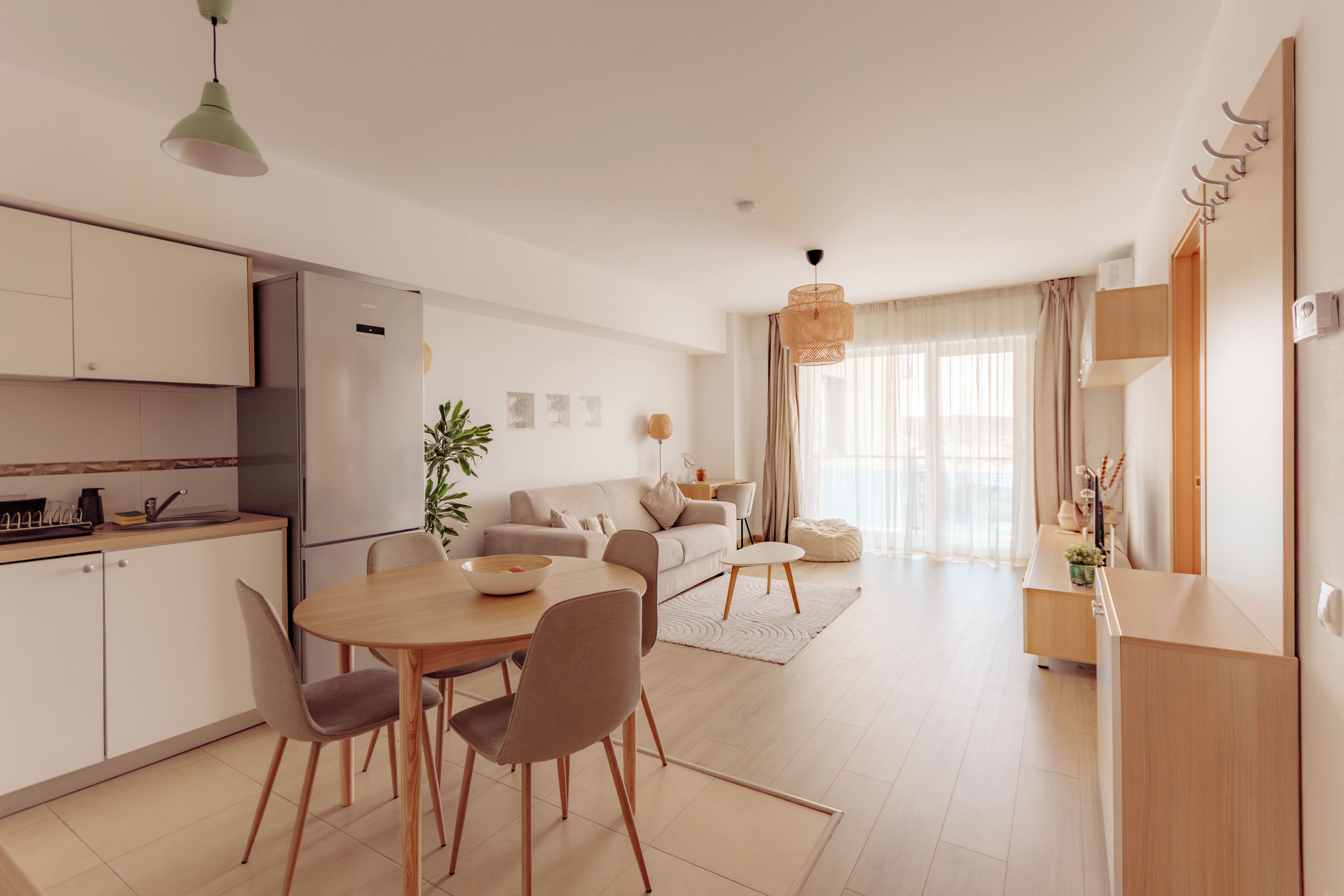 1 bedroom, premium bedding, individually decorated