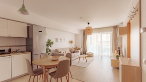 Căn hộ Premier | 1 phòng ngủ, bộ đồ giường cao cấp, màn/rèm cản sáng 