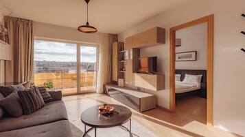 Apartamento design | 1 quarto, roupas de cama premium, individualmente decorados