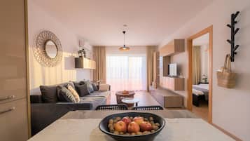 Design Apartment | 1 bedroom, premium bedding, individually decorated