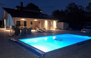 Piscine chauffée