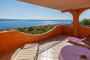 View from room - Apartments Rino (Crikvenica)