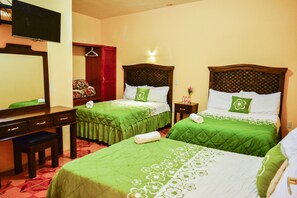 三人房 | 羽絨被、熨斗/熨衫板、免費 Wi-Fi、床單