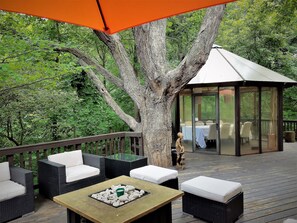 Udendørs spisemuligheder