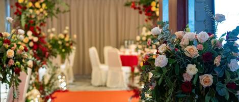 Indoor wedding
