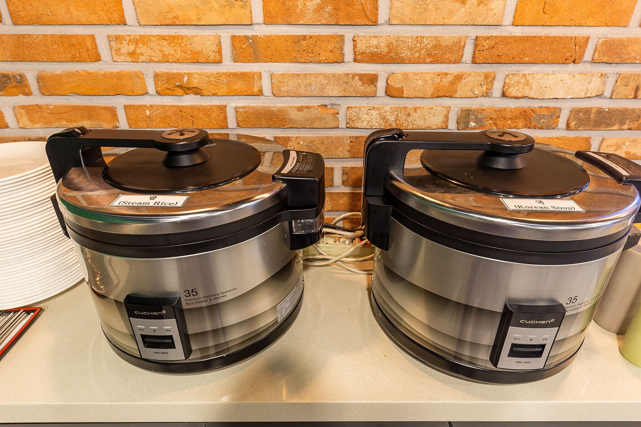 daily buffet breakfast (krw 12000 per person)