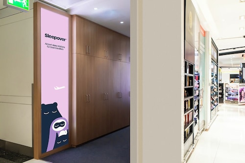  Sleepover Terminal 3, Concourse C – formerly sleep ‘n fly