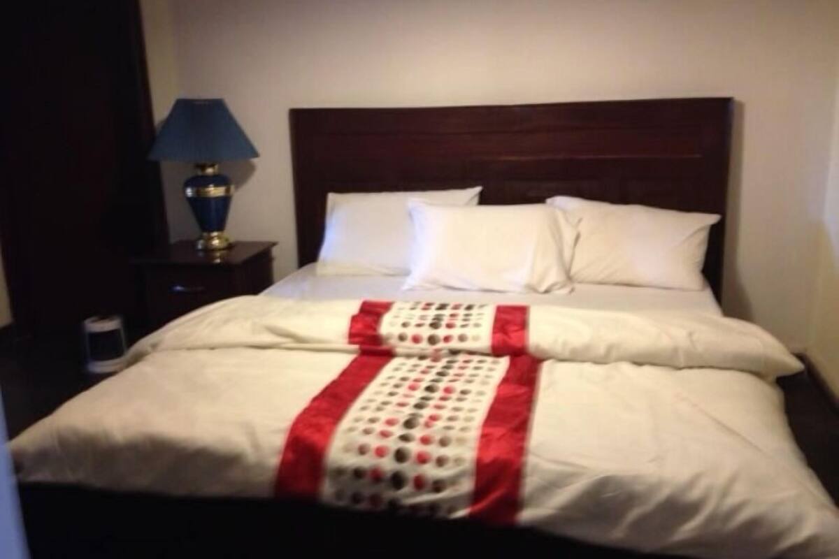 In-room safe, desk, laptop workspace, blackout curtains