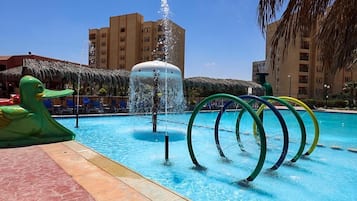 Seasonal outdoor pool