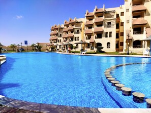 View from property - Marseilia Aqua Park Alam Al Roum (Marsa Matrouh)