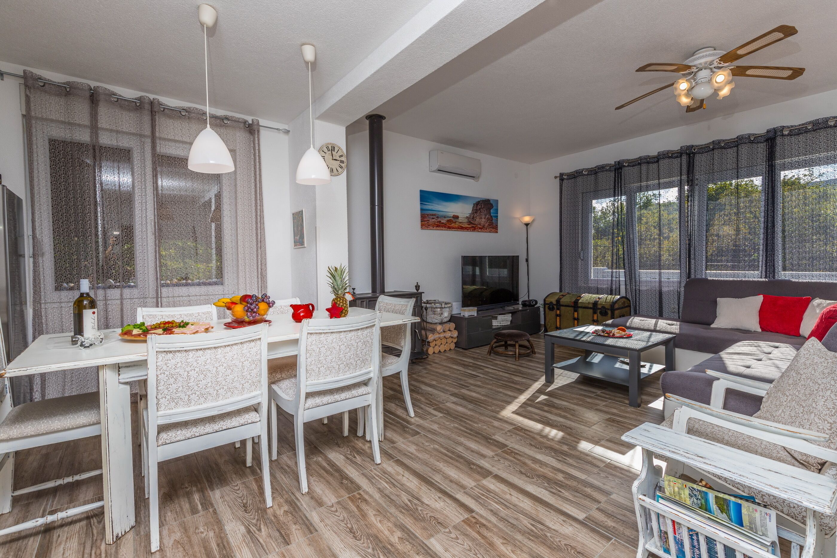 Casa, 4 camere da letto | Area soggiorno | TV a schermo piatto