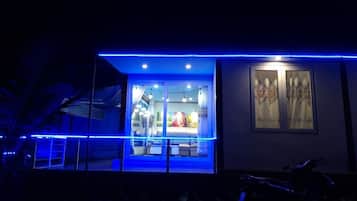 Front of property – evening/night