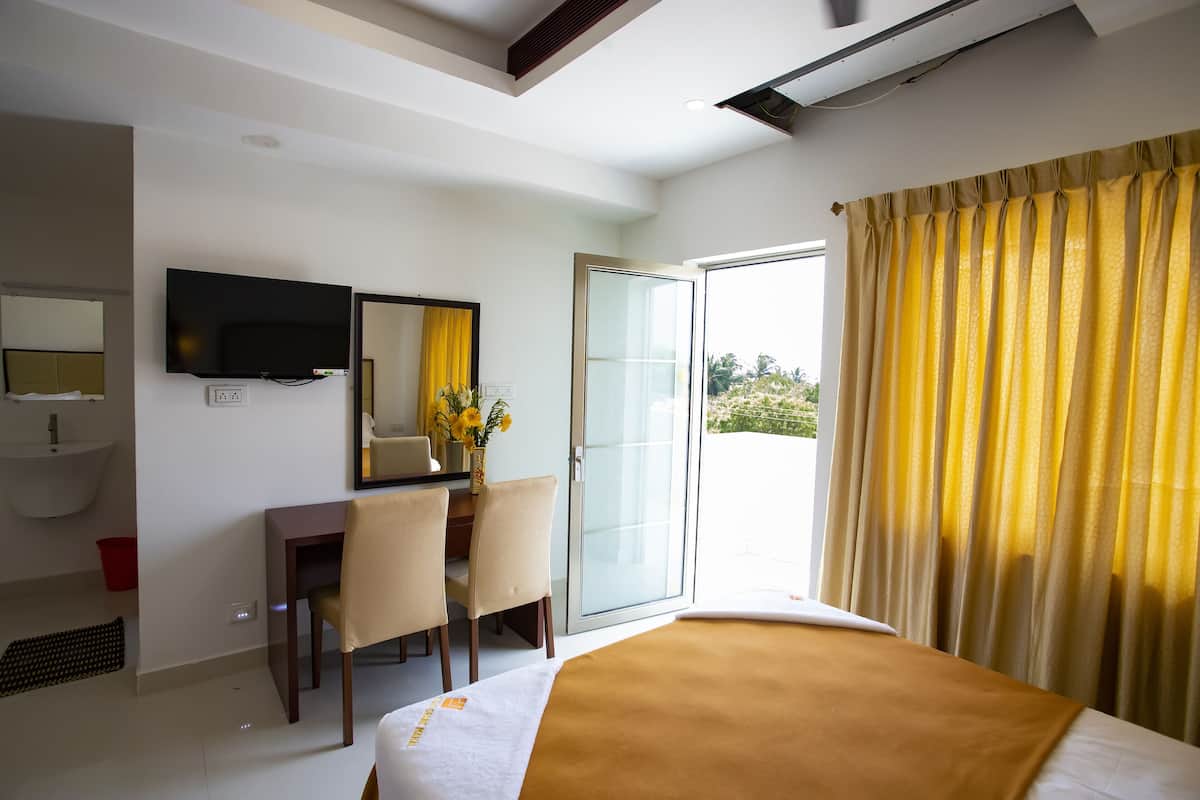 Luxe beddengoed, een strijkplank/strijkijzer, gratis wifi, beddengoed