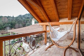 Romantische villa, privézwembad | Balkon
