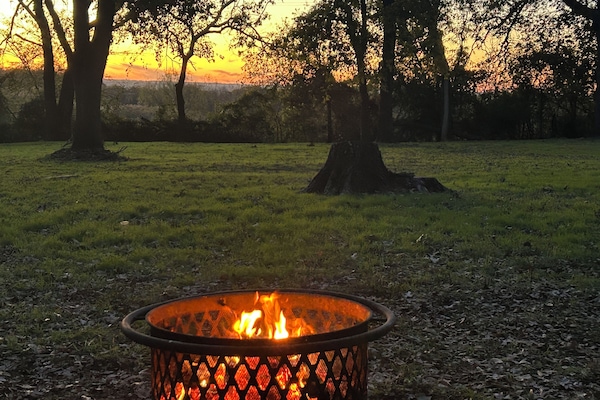 Come enjoy a private fire pit!