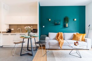 Deluxe Studio Suite | Living room - Novum Studio - LoftAffair (Kraków)