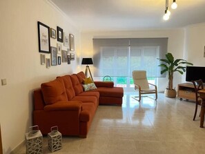 Televisión y chimenea 