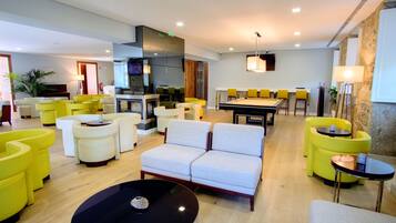 Sala de estar en el lobby