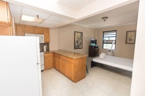 Apartment (1 Bedroom) | 1 bedroom, laptop workspace, iron/ironing board, free WiFi