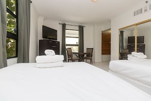 1 bedroom, laptop workspace, iron/ironing board, free WiFi