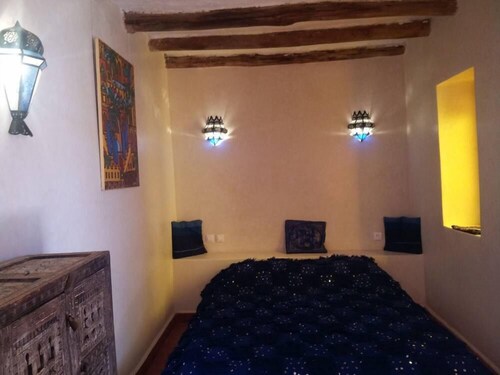 Small typical house in Moroccan village