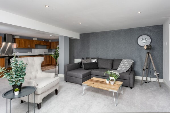 Classic Apartment, 2 Bedrooms, Non Smoking | Living area