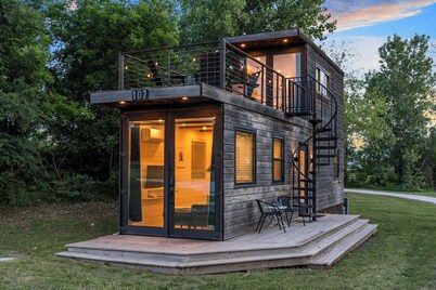 Stunning Container Home with Rooftop Terrace