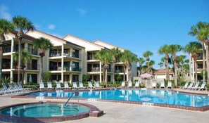 Condo, 2 Bedrooms | Pool | A heated pool - Ocean Gallery 26 2 Bedroom Condo by RedAwning (St. Augustine)