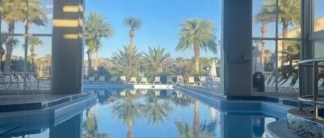 Appart'hôtel, 2 chambres | Piscine | Piscine chauffée