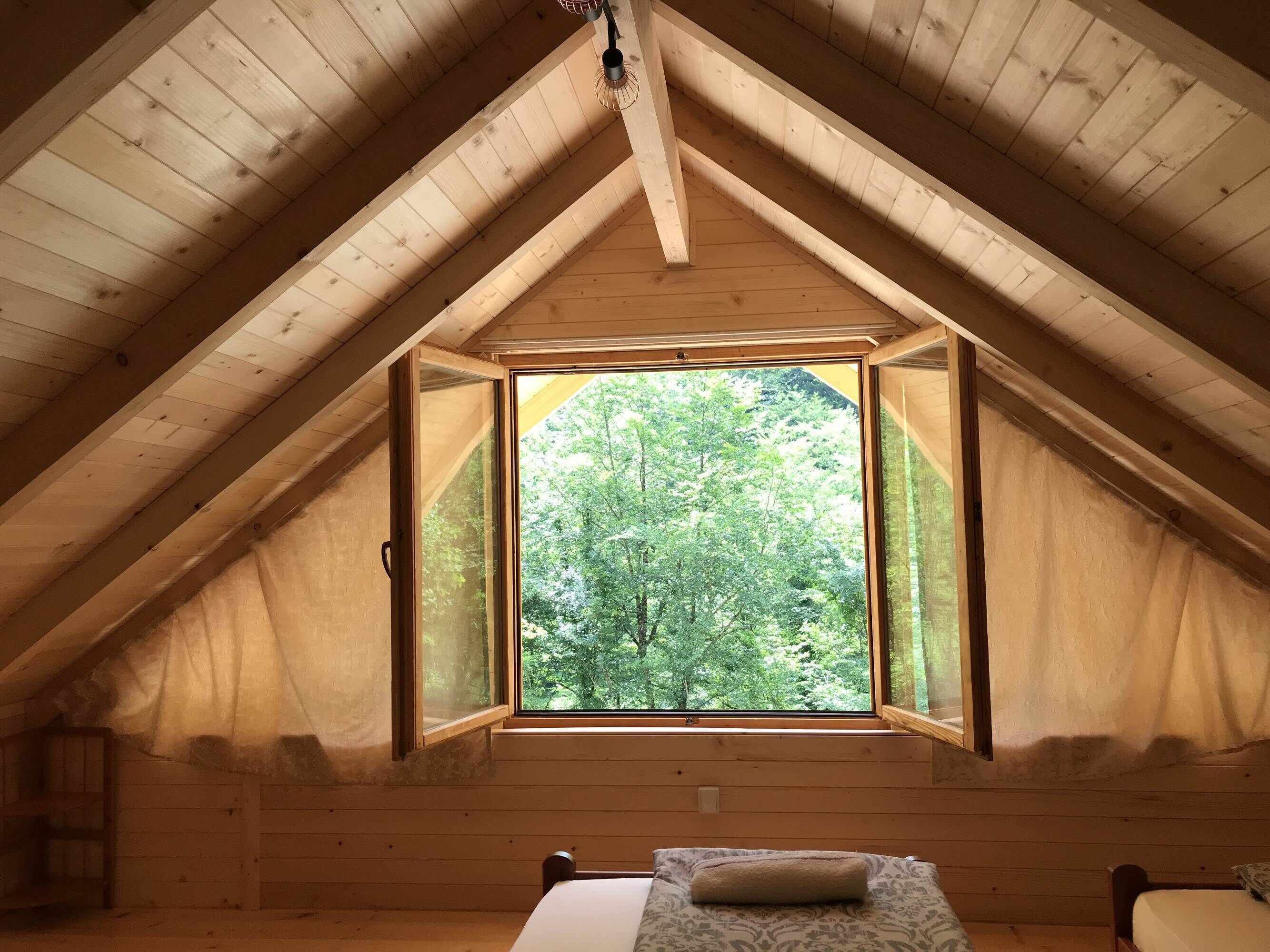 Classic-Chalet | Ausblick vom Zimmer