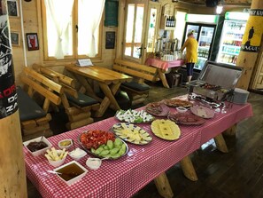Kontinental frokost er inkludert hver dag